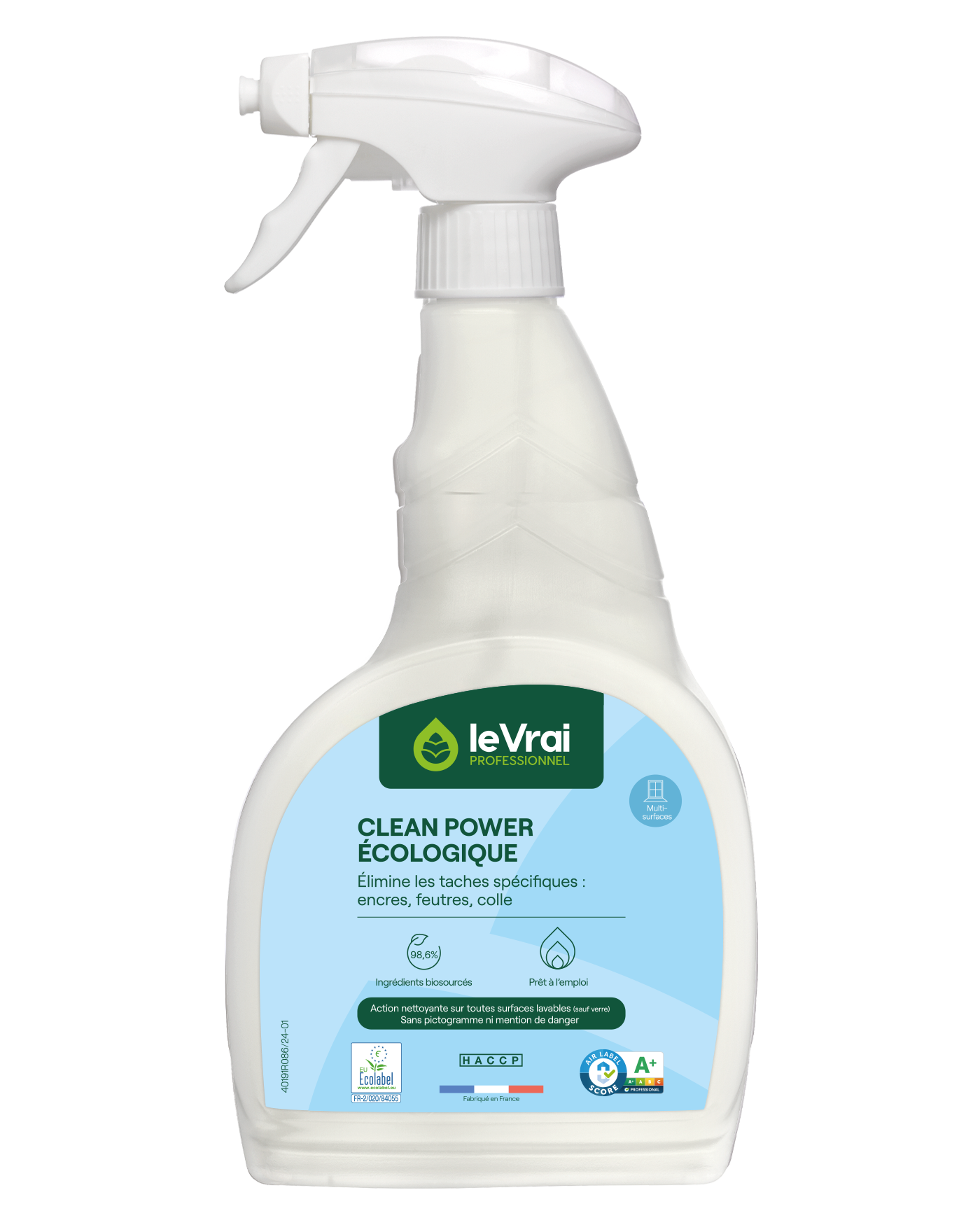 Clean Power Ecologique Le Vrai 750ml