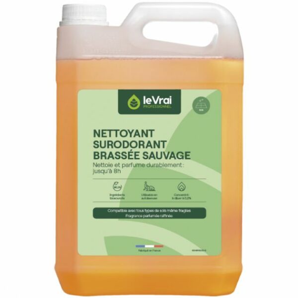 Nettoyant surodorant – Brassée Sauvage Le Vrai 5L