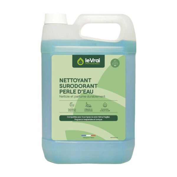 Nettoyant surodorant – Perle d’eau Le Vrai 5L