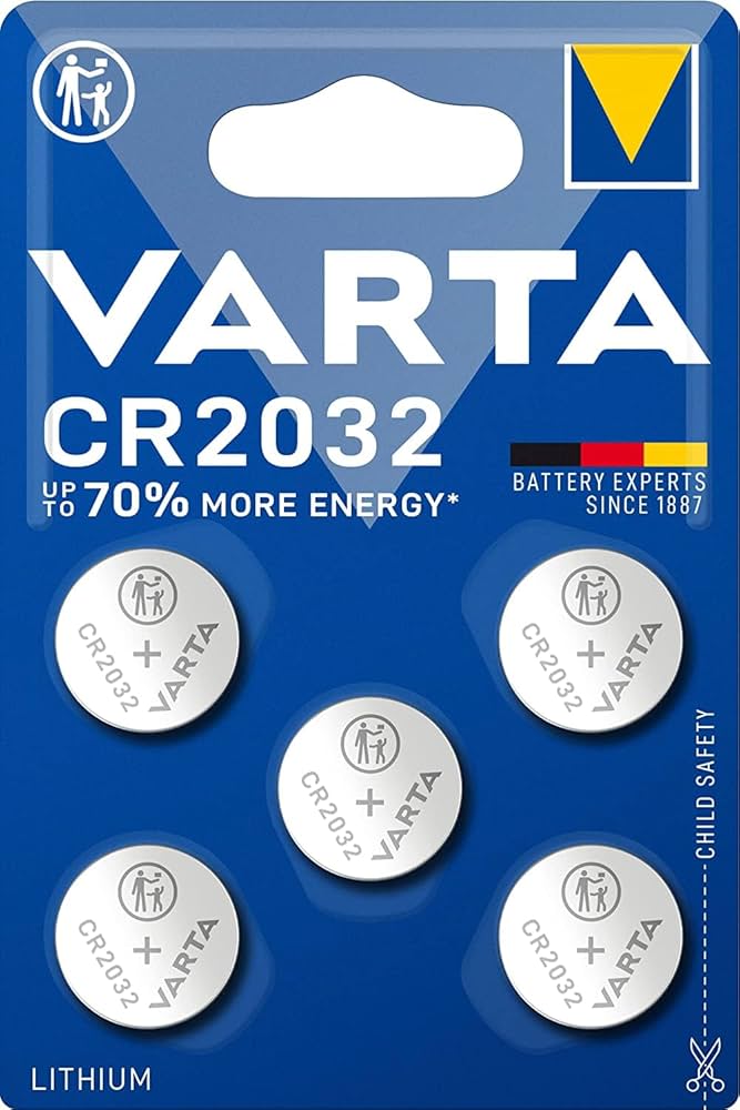 Piles VARTA CR2032 pack de 5