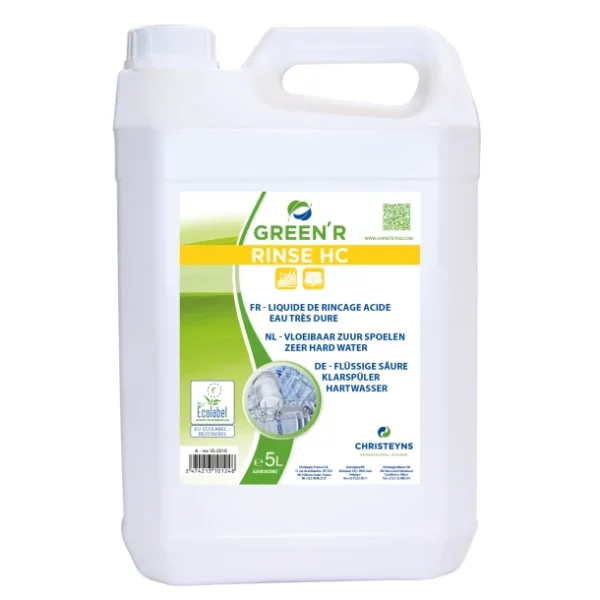 Liquide de rinçage eaux très dures Ecolobel 5L