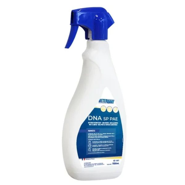 Nettoyant dégraissant désinfectant PAE Déterquat DNA Citron 750ml